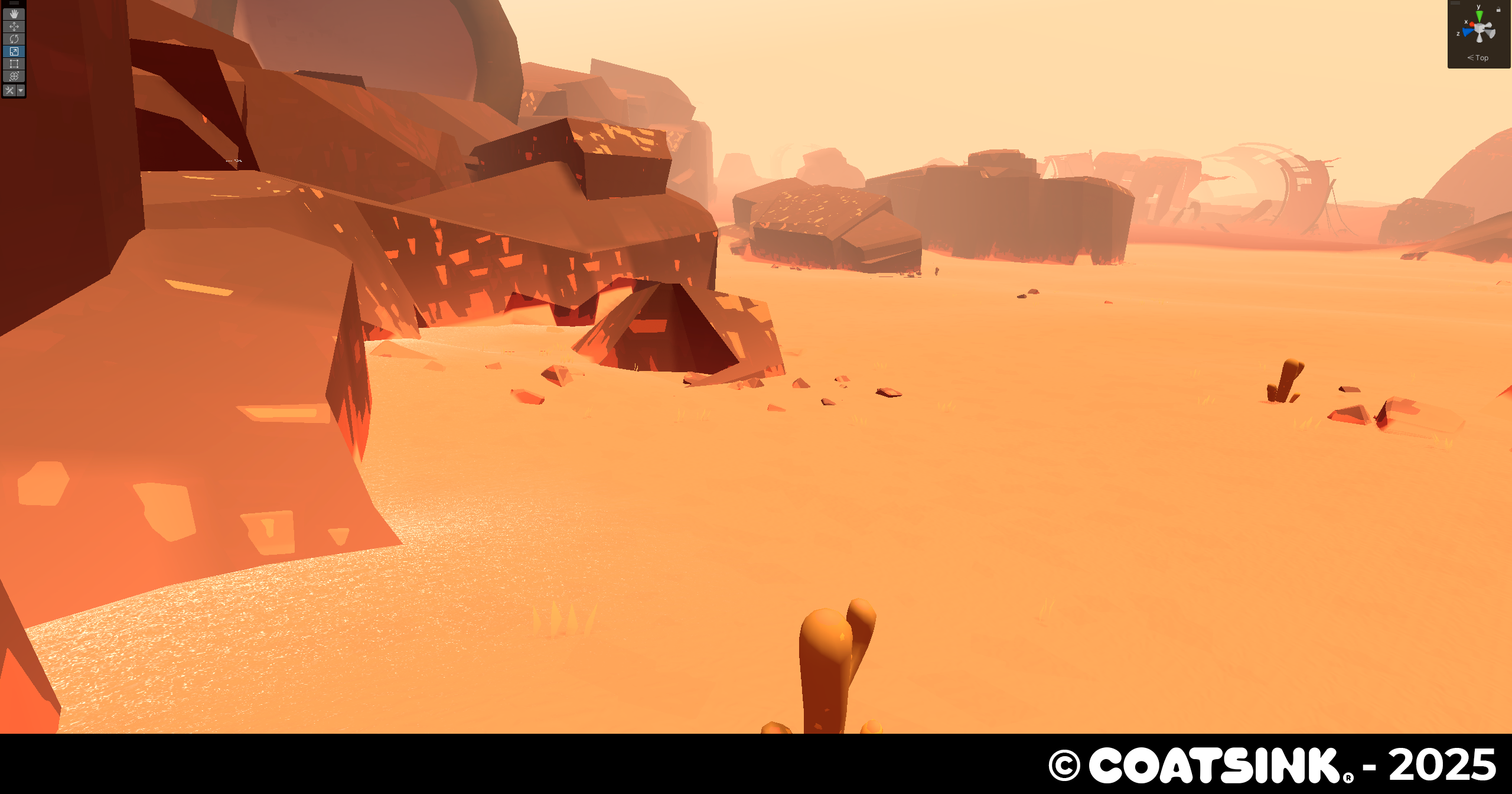 sand shader desert